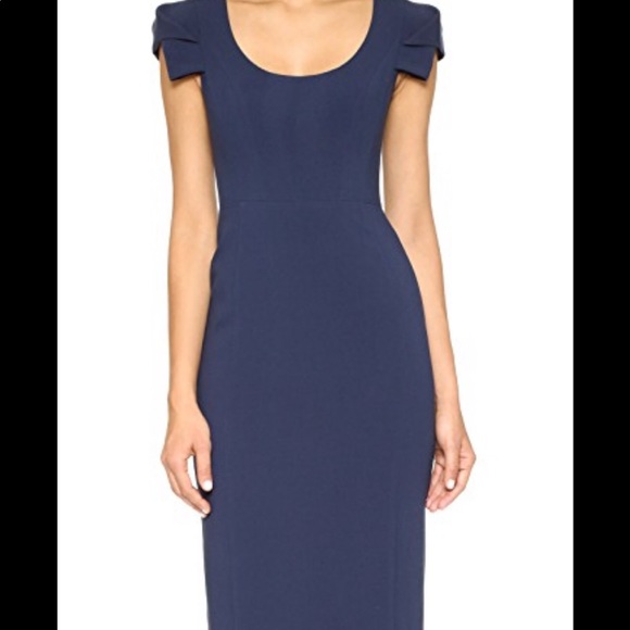 Black Halo
Amelie Sheath Dress, Pacific Blue, 0 - Picture 2 of 8